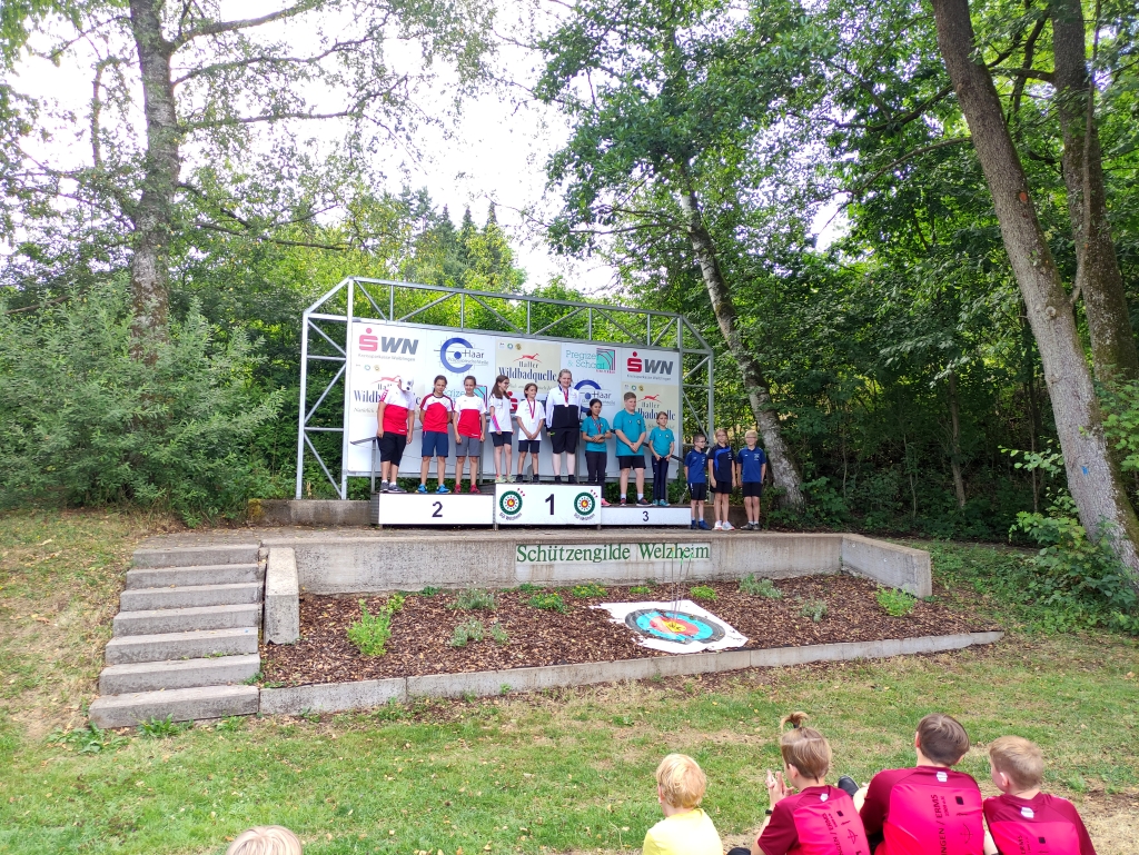 Siegerehrung Mannschaft Schüler B